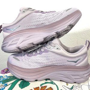 Hoka bondi 8 pastel purple
